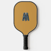 Modern Monogram | Schoon Minimalist Pickleball Paddle (Voorkant)