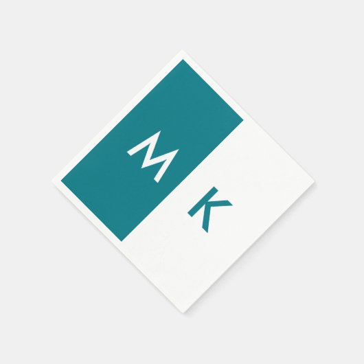 Modern Monogram Servetten (Hoek)