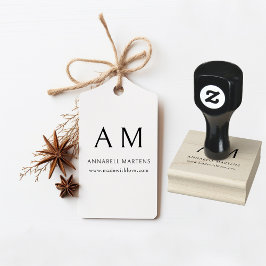 Modern, Monogram, stempel