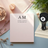 Modern, Monogram, stempel
