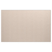 Modern Monogram Tan en White Quatrefoil Pattern Stof (Fat Quarter)