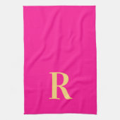 Modern Monogram Theedoek (Verticaal)