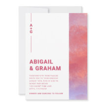 Modern Monogram Weddenschap