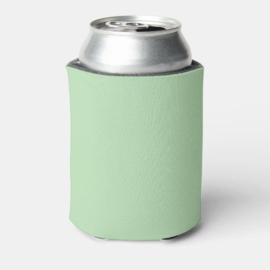 Modern Monogram Weddenschap Mint Green Blikjeskoeler (Blikje Achterkant)