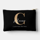 Modern Monogrammed Initiaal C & Naam Gepersonalise Etui (Achterkant)