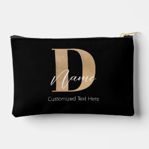 Modern Monogrammed Initiaal D & Naam Gepersonalise Etui