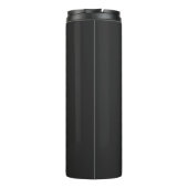 Modern Monogrammed Initiaal L & Naam Gepersonalise Thermosbeker (Achterkant)