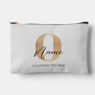 Modern Monogrammed Initiaal O & Naam Gepersonalise Etui