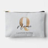 Modern Monogrammed Initial Q & Name Personalized Etui (Voorkant)
