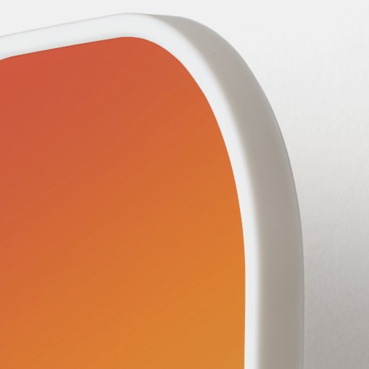 Modern Monogrammed Name Cool Gradient Pickleball Paddle (Links Detail)