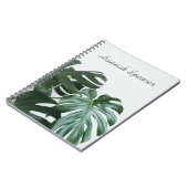 Modern Monstera Notitieboek (Linkerzijde)