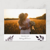 Modern Mood Waterverf Foto Dank u Briefkaart (Voorkant)