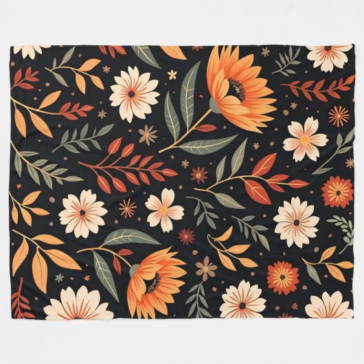 Modern  mooi Collectie Fleece Deken (Voorkant (Horizontaal))