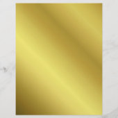 modern, mooi gouden patroon, kromming Fashionart Flyer (Achterkant)