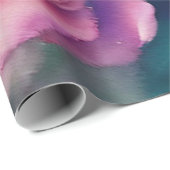 Modern mooi Waterverf roze rozen Collectie Cadeaupapier (Rol Hoek)