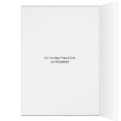 Modern Moonlit Witch Halloween Kaart Beste Vriend (Binnen (Links))