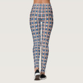 Modern mosaic geometric abstract pattern 1298 leggings (Achterkant)