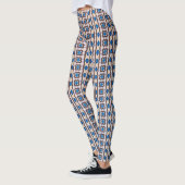 Modern mosaic geometric abstract pattern 1298 leggings (Links)