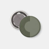 Modern Moss Green Duo Magnet – (Voorkant / Achterkant)