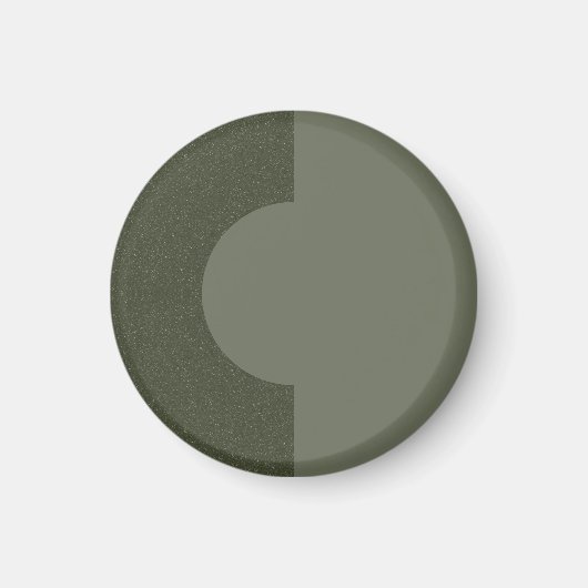 Modern Moss Green Duo Magnet – (Voorkant)