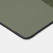 Modern Moss Green Grid Desk Mat – (Hoek)