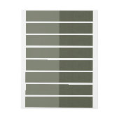 Modern Moss Green Mailing Label – (Vel)