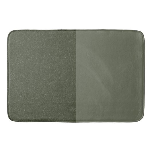Modern Moss Green Split Badmat – (Voorkant)