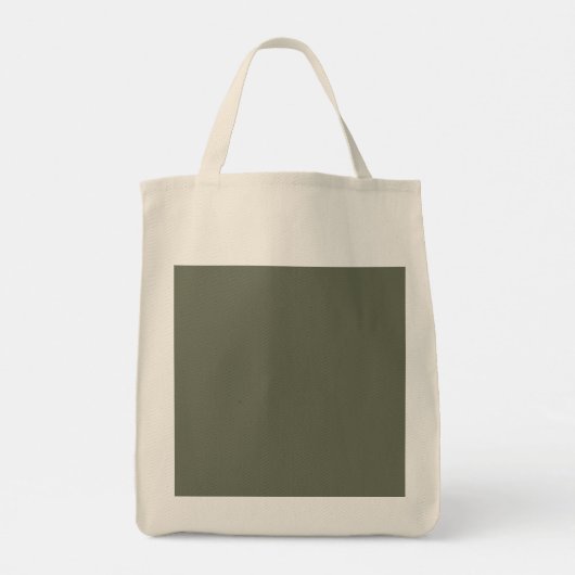 Modern Moss Green Split Design Tas – (Achterkant)