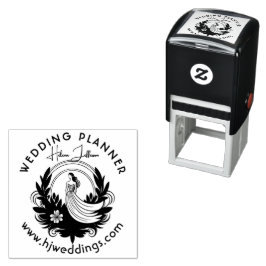 Modern Motief Logo Trouwplanner Zelfinktende Stempel