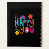 Modern Motivatie Wees blij dat je op maat bent Planner (Achterkant)