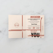 Modern Motivational Event Invitation Card | Semina (Binnen)