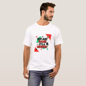 Modern Motivational Graphic with Not Just Game It T-shirt (Voorkant volledig)