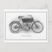  "Modern Motor Bicycle" Briefkaart (Voorkant)