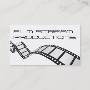 Modern Movie Director Film Producer Visitekaartje