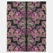 Modern mozaïek - fractal art fleece deken (Voorkant)