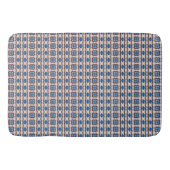 Modern mozaïek geometrisch abstract patroon 1298 badmat (Voorkant)