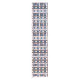 Modern mozaïek geometrisch abstract patroon 1298 korte tafelloper