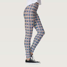Modern mozaïek geometrisch abstract patroon 1298 leggings