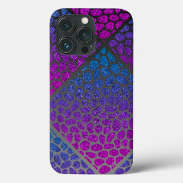 Modern mozaïekasymmetrisch ontwerp Case-Mate iPhone case