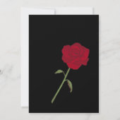 Modern Mr and Mrs wedding gold Kaart (Achterkant)