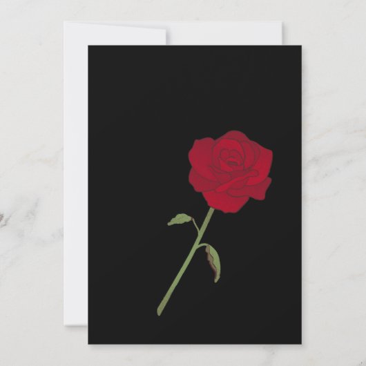 Modern Mr and Mrs wedding gold Kaart (Achterkant)