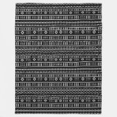 Modern Mudcloth Blanket Fleece Deken (Voorkant)