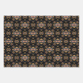 Modern Mudcloth Bogolan Collectie Inpakpapier Vel (Voorkant 3)