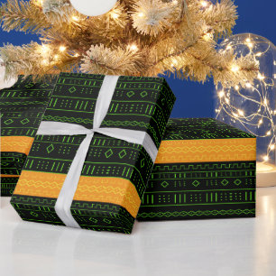 Modern Mudcloth Cadeaupapier