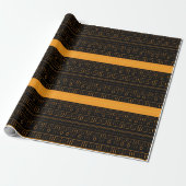 Modern Mudcloth Cadeaupapier (Uitgerold)
