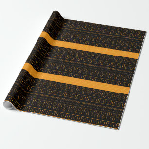 Modern Mudcloth Cadeaupapier