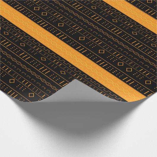 Modern Mudcloth Cadeaupapier (Hoek)