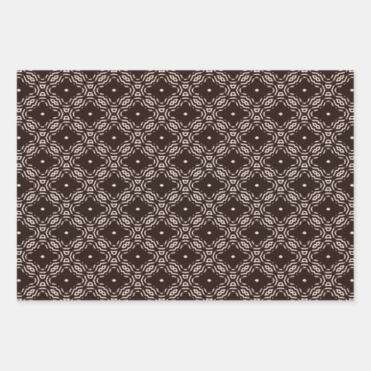 Modern Mudcloth Collectie Inpakpapier Vel (Voorkant)