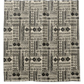 Modern Mudcloth Print Douchegordijn (Voorkant)