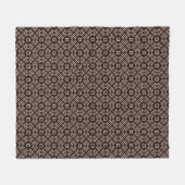 Modern Mudcloth Tribal Fleece Blanket (Voorkant (Horizontaal))